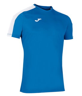 Joma Sport-Tshirt Academy (100% Polyester) royalblau/weiss Herren