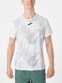 Joma Sport-Tshirt Challenge (elastisch, atmungsaktiv) weiss/grau Herren