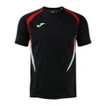 Joma Sport-Tshirt Championship 20 (hoher Tragekomfort, rec. Polyester) schwarz/rot Herren