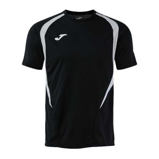 Joma Sport-Tshirt Championship 20 (hoher Tragekomfort, rec. Polyester) schwarz/grau Herren