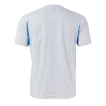 Joma Sport-Tshirt Championship 20 (hoher Tragekomfort, rec. Polyester) weiss/hellblau Herren