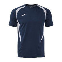Joma Sport T-shirt Championship 20 (high wearing comfort, recycled polyester) navy blue/grey men's