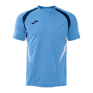 Joma Sport-Tshirt Championship 20 (wysoki komfort noszenia, rec. poliester) jasnoniebieski/ciemnoniebieski mężczyźni