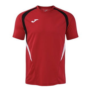 Koszulka sportowa Joma Championship 20 (wysoki komfort noszenia, recyklingowany poliester) czerwona/czarna męska