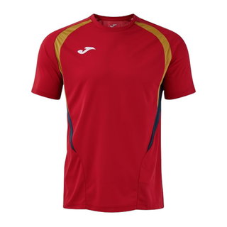 Joma Sport-Tshirt Championship 20 (hoher Tragekomfort, rec. Polyester) rot/navyblau Herren