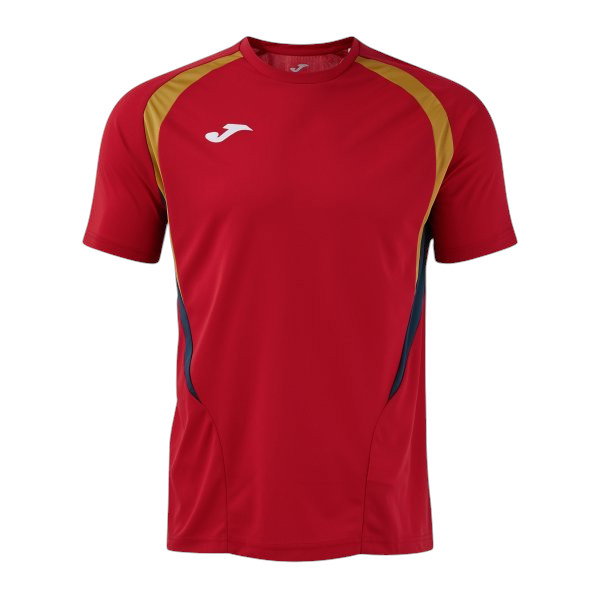 Joma Sport-Tshirt Championship 20 (hoher Tragekomfort, rec. Polyester) rot/navyblau Herren