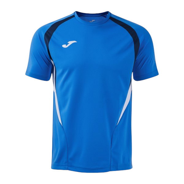 Joma Sport T-shirt Championship 20 (high wearing comfort, recycled polyester) royal blue/dark blue men's