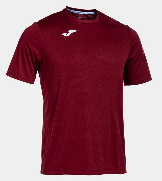 Joma Sport-Tshirt Combi (100% Polyester) weinrot Herren