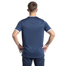 Joma Sport T-shirt Combi Premium (100% Polyester, breathable) navy blue/white men's
