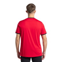 Joma Sport T-shirt Combi Premium (100% Polyester, breathable) red/black men's