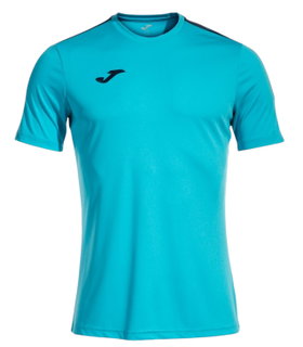 Joma Sport-Tshirt Olimpiada (100% Polyester) türkis/marineblau Herren