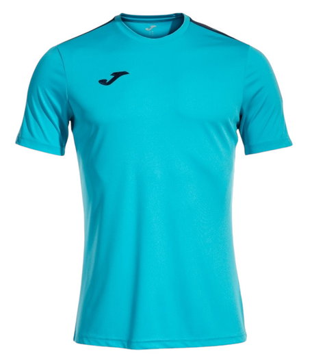 Joma Sport-Tshirt Olimpiada (100% Polyester) türkis/marineblau Herren