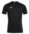 Joma Koszulka Sportowa Olimpiada (100% Poliester) czarna/czerwona Mężczyźni
