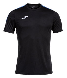 Joma Sport-Tshirt Olimpiada (100% Polyester) schwarz/royalblau Herren