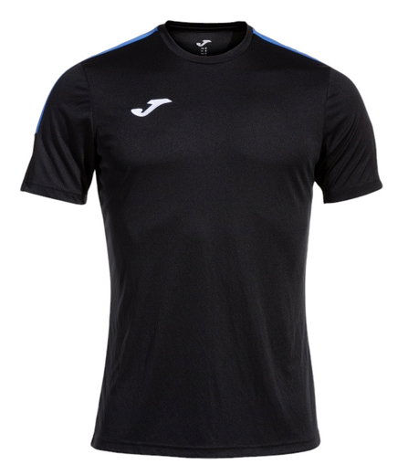 Joma Sport-Tshirt Olimpiada (100% Polyester) schwarz/royalblau Herren