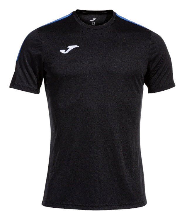 Joma Sport-Tshirt Olimpiada (100% Polyester) schwarz/royalblau Herren