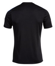 Joma Sport T-shirt Olimpiada (100% Polyester) black/royal blue Men's
