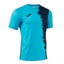 Joma Sport T-shirt Picacho City (light, elastic material) turquoise/dark blue men's