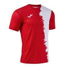 Joma Sport T-shirt Picacho City (light, stretchy material) red/white men's