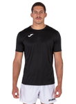 Joma Sport-Tshirt Strong (leicht, atmungsaktiv) schwarz Herren