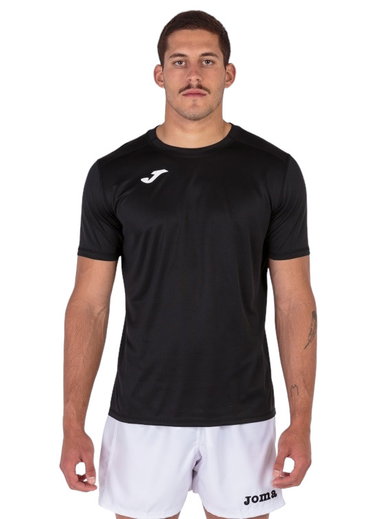 Joma Sport-Tshirt Strong (leicht, atmungsaktiv) schwarz Herren