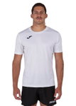Joma Sport-Tshirt Strong (leicht, atmungsaktiv) weiss Herren