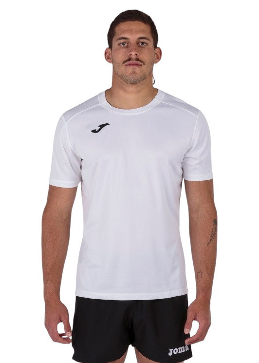 Joma Sport-Tshirt Strong (leicht, atmungsaktiv) weiss Herren