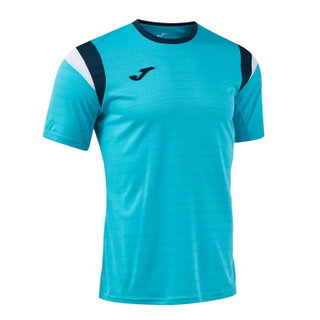 Joma Sport-Tshirt Terra (lekkie, oddychające) turkusowo-niebieskie męskie