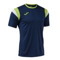 Joma Sport-Tshirt Terra (leicht, atmungsaktiv) dunkelblau/limegrün Herren