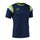 Joma Sport-Tshirt Terra (leicht, atmungsaktiv) dunkelblau/limegrün Herren