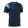 Joma Sport-Tshirt Terra (leicht, atmungsaktiv) dunkelblau/türkisblau Herren