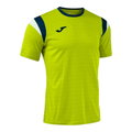 Joma Sport-Tshirt Terra (leicht, atmungsaktiv) limegrün/dunkelblau Herren
