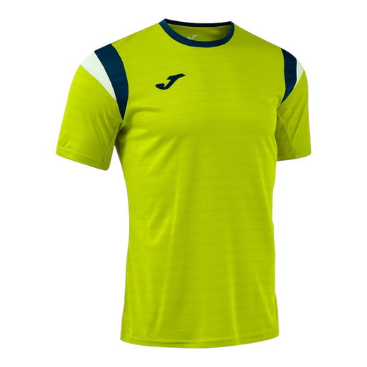 Joma Sport-Tshirt Terra (leicht, atmungsaktiv) limegrün/dunkelblau Herren