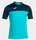 Joma Sport-Tshirt Winner türkis/marineblau Herren