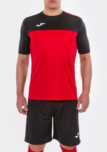 Joma Sport-Tshirt Winner rot/schwarz Herren