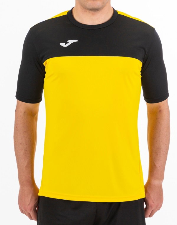 Joma Sport-Tshirt Winner gelb/schwarz Herren