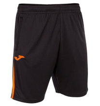 Joma Sports Shorts Bermuda Championship VII (100% Polyester) short black/orange Men