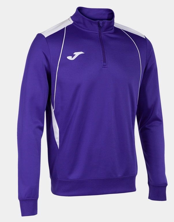 Joma Pullover Championship VII Sweatshirt (Half-Zip, Fleece-Wnętrze) fioletowy/biały mężczyźni
