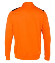 Joma Pullover Championship VII Sweatshirt (Half-Zip, Fleece Lining) orange/black Men