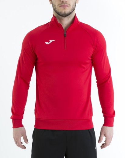 Joma Pullover Combi Sweatshirt (100% Polyester) rot Herren