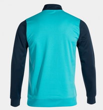 Joma Pullover Winner Sweatshirt (1/2 Zip, 100% Polyester) turquoise/navy Men
