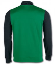 Joma Pullover Winner Sweatshirt (1/2 Zip, 100% Polyester) green/black Men