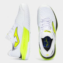 Joma Tennis Shoes Ace Allcourt/Stability White/Neon Yellow Men's
