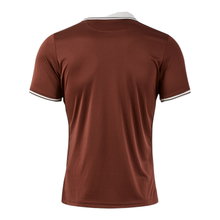 Joma Tennis Polo Galaxy (100% recycled Polyester, lightweight, breathable) brown/beige men's