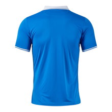 Joma Tennis Polo Galaxy (100% recycled Polyester, lightweight, breathable) royal blue/white men's