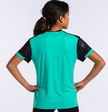 Joma Tennis Shirt Montreal (100% Polyester) green/black Women