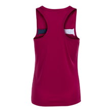 Joma Tennis-Tank Court Ärmellos (optimale Bewegungsfreiheit) blutrot/marineblau Damen