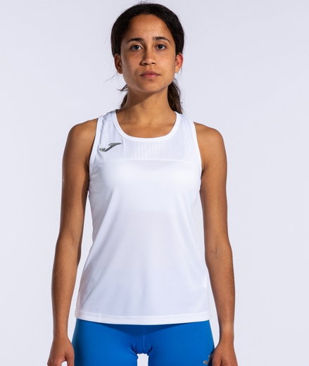 Joma Tennis-Tank Top Montreal (100% Polyester) weiss Damen