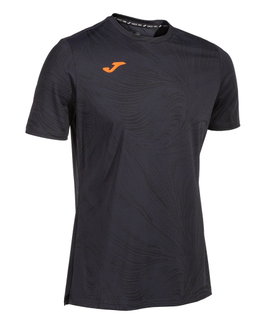 Joma Tennis-Tshirt Challenge (elastisch, atmungsaktiv) schwarz Herren