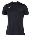 Joma Tennis-Tshirt Challenge (elastisch, leicht) schwarz Herren
